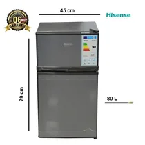 réfrigérateur Hisense RD-11 double porte 80L gris