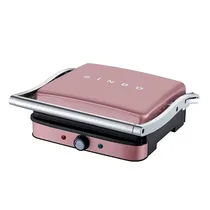 Sandwich Maker Sinbo SMG-SSM2571 vue complète rose