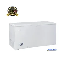 Congélateur coffre OCEAN NOFROST 490L blanc vue de face