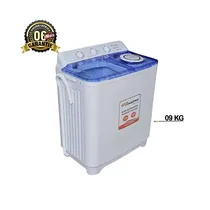 Machine à laver semi automatique BINATONE BWM-090D 9Kg vue de face