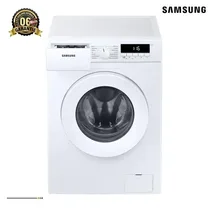 machine à laver Samsung automatique blanche vue de face