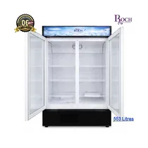 réfrigérateur vitré Roch RSF-640 553L vue de face