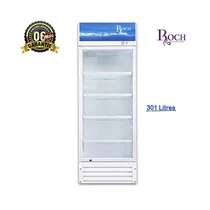 Réfrigérateur Roch vitré RSF-410-O 301 litres vue de face