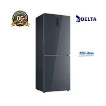 réfrigérateur DELTA DRF-K400BFNF 326 litres vue de face