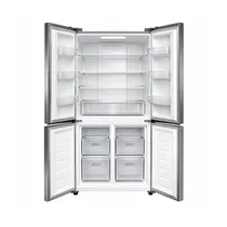 Intérieur du réfrigérateur Delta No Frost 343L avec compartiments