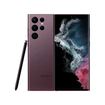 Écran AMOLED du Samsung Galaxy S22 Ultra allumé