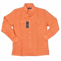 Chemise homme Tacamoda bleue coton léger respirant