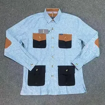 Chemise bleu clair homme grande taille élégante