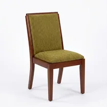 Mobilier salle à manger moderne bois et tissu