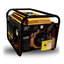 Groupe électrogène ROCH 3.5kW installé sur chantier en fonctionnement