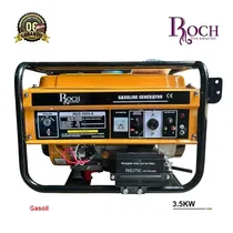 Groupe électrogène diesel ROCH RGG-3000-S 3.5kW vue complète sur fond blanc