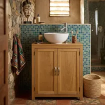 Meuble sous-vasque avec rangement salle de bain