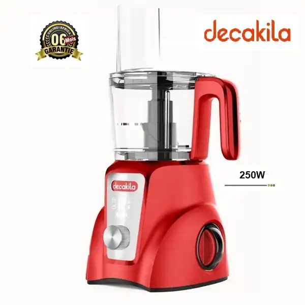 Blender DECAKILA 1.25L avec batterie 2000mAh