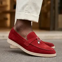 Mocassins Loro Piana Daim Summer Walk