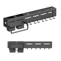 Support cuisine mural avec rangement couteaux et ustensiles