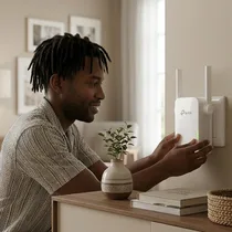 Installation du répéteur TP-Link RE305 dans une maison