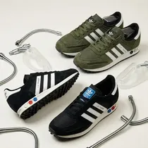 Chaussures Adidas Originals LA Trainer avec picots semelle extérieure