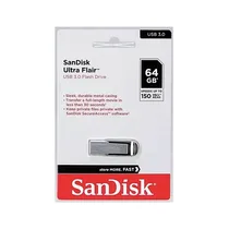SanDisk Ultra Flair 64 Go vue de face USB 3.0