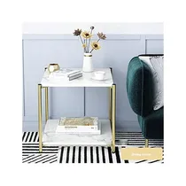 guéridon bois et métal intérieur maison