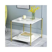 guéridon 2 niveaux moderne salon