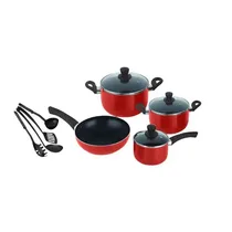 Batterie de cuisine Decakila avec spatules en nylon
