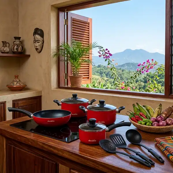 Set de cuisine 11 pièces disponible au Cameroun