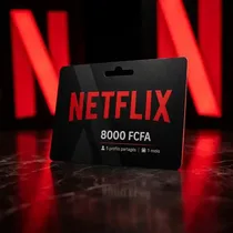 Carte prépayée abonnement Netflix disponible au Cameroun