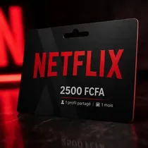 Carte Prépayée Netflix Cameroun