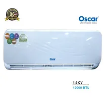 Climatiseur OSCAR 1.5 CV 12000 BTU vue intérieure murale