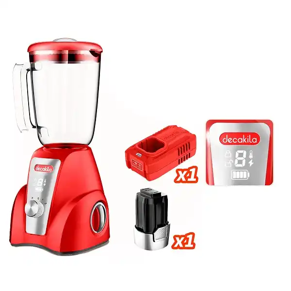 Robot mixeur sans fil DECAKILA 300W avec lames en acier inoxydable