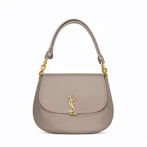Sac à Main Voltaire Saint Laurent En Cuir gris