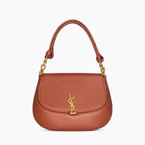 Sac à Main Voltaire Saint Laurent En Cuir marron