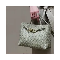Sac à main Bottega cuir tressé vue de face