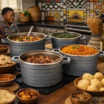 Cocottes de cuisine Huochu disponibles au Cameroun