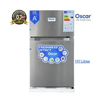 Réfrigérateur Oscar OSC-M120 86 litres blanc vue avant