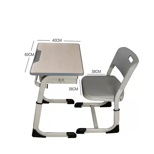 Mobilier scolaire individuel robuste pour école primaire et secondaire