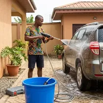 Car Cleaning Gun sans fil haute pression avec batterie rechargeable