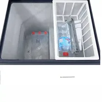 Congélateur solaire RICH 118L fonctionnant sur batterie solaire 12V