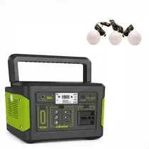 Générateur solaire portable Cclamp CL-8003 300W avec batterie lithium 256Wh