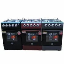 Cuisinière à gaz ND 50x50 cm avec four intégré et 4 brûleurs