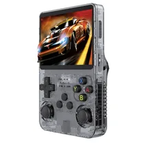 Console R36S avec commandes ergonomiques et écran haute résolution