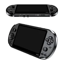 Vue avant de la console rétro Game Player Consol X12 portable