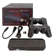 Game Stick 3D X2 console rétro HDMI avec manettes sans fil
