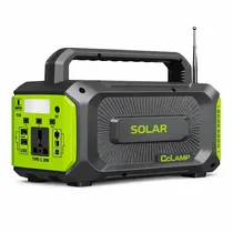Centrale électrique solaire portable Cclamp 200W avec Bluetooth