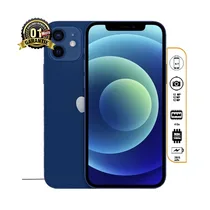 Apple iPhone 12 128Go noir vue avant avec écran Super Retina XDR