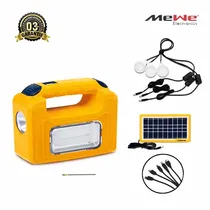Kit Solaire MEWE MWSLK-SV05Y 6V 4Ah 3 Ampoules LED