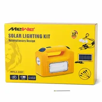 Kit solaire domestique MEWE avec charge USB pour téléphone