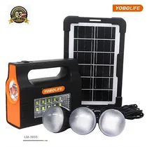 Kit d'Éclairage Solaire Digital Yobolife LM-3605