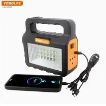 Système solaire portable Yobolife LM-3620 avec fonction Power Bank USB