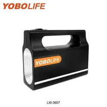 Kit d'éclairage solaire portable Yobolife LM-3607 avec panneau solaire et lampes LED